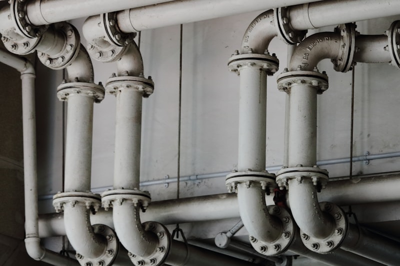 Pipes, valves and fittings